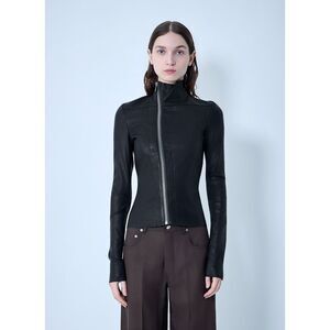 Rick Owens Women Gary Leather Jacket